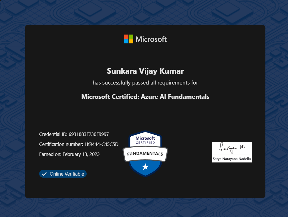 Azure AI Fundamentals